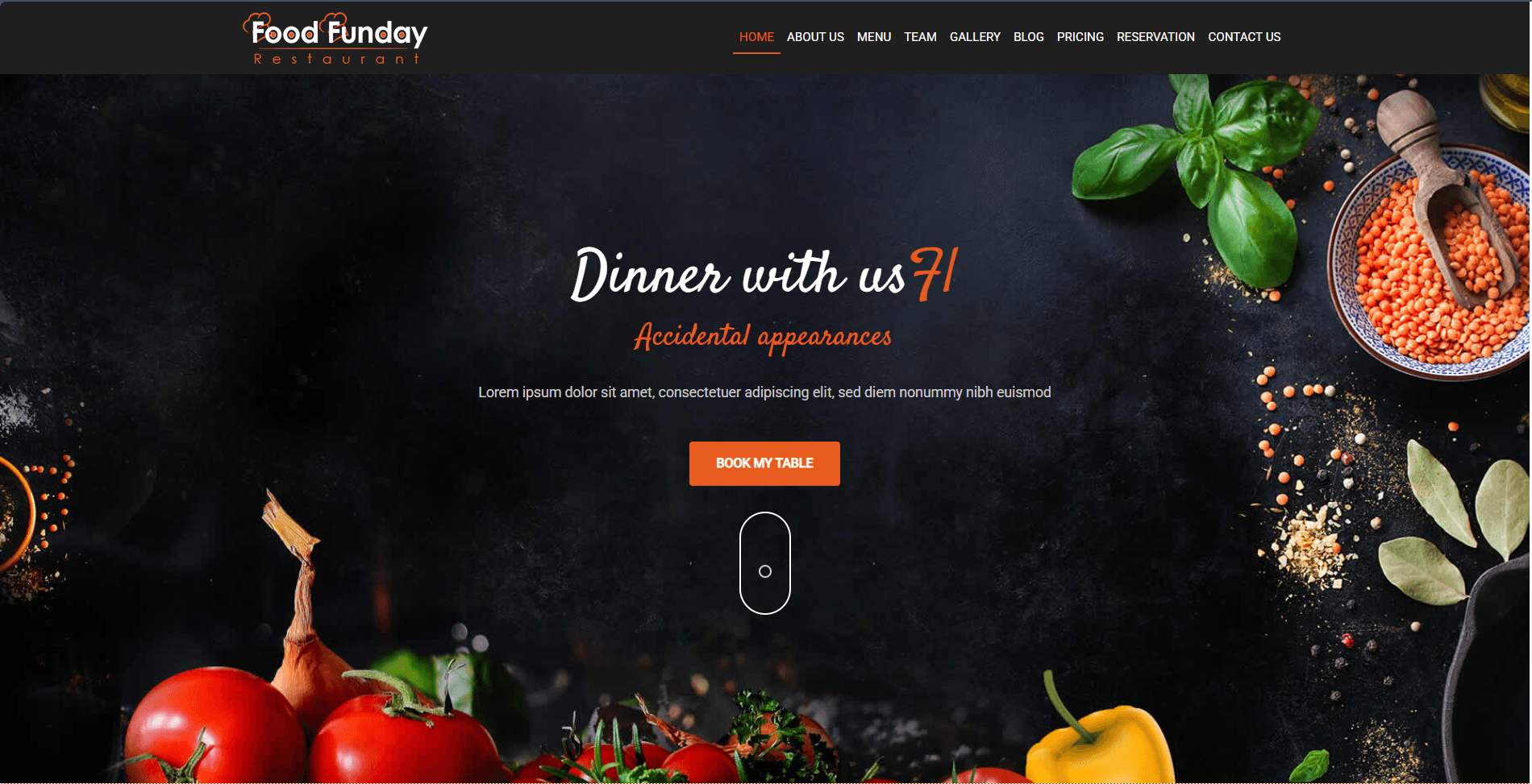 React Js Restaurant Web Design  - Frontend Development by MD. AL AMIN | Professional Portfolio Project