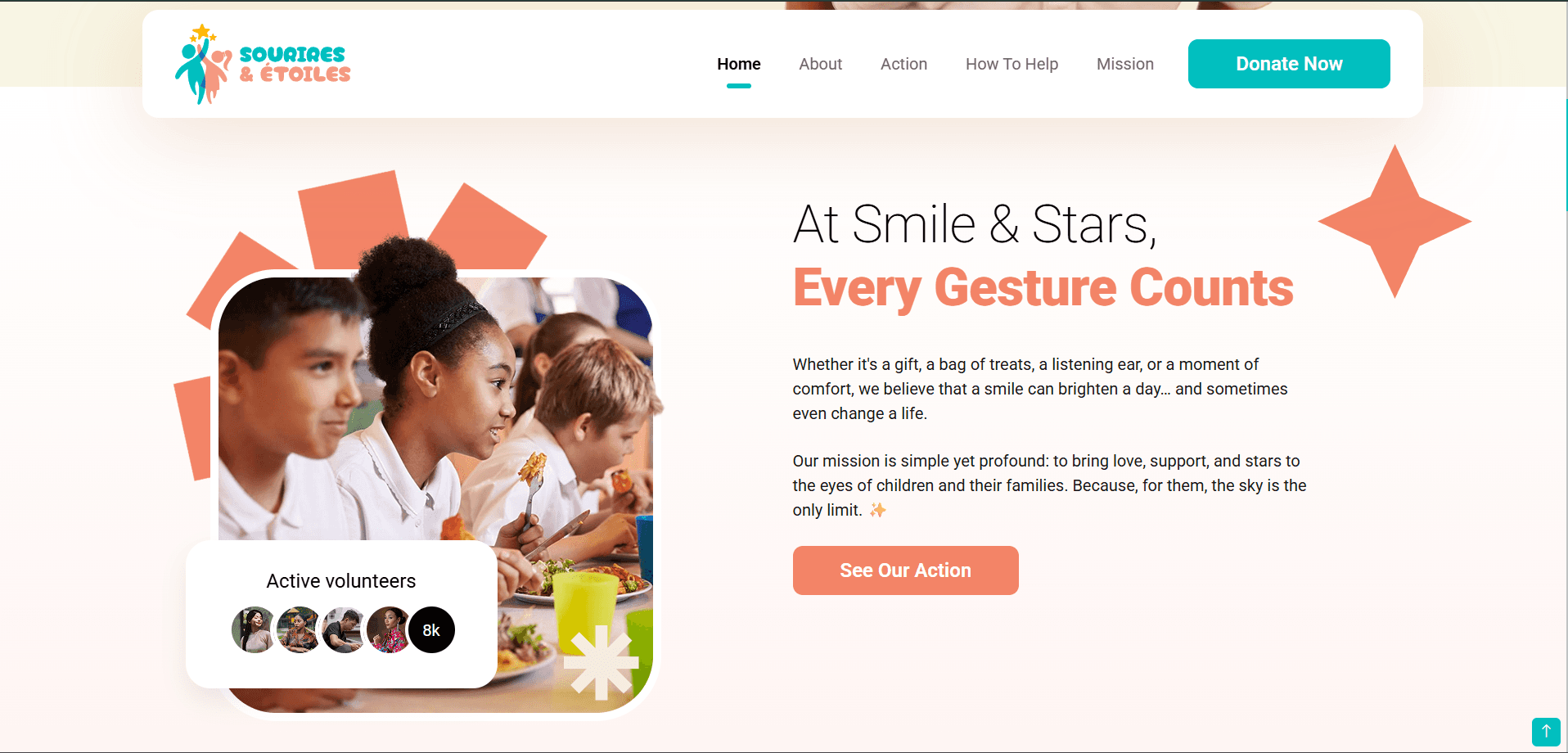 Non-Profit Charity Website - Frontend Development by MD. AL AMIN | Professional Portfolio Project