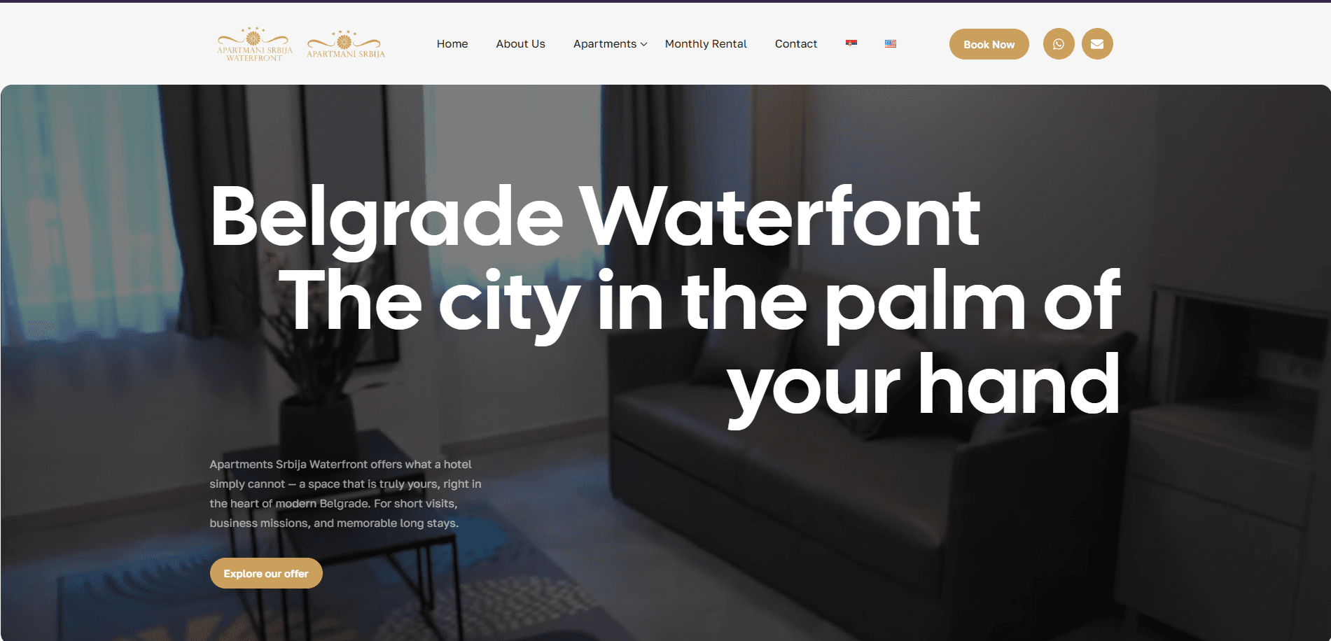 WordPress Apartment Booking & Hospitality Website - WordPress Website, E-commerce Website by MD. AL AMIN | Professional Portfolio Project